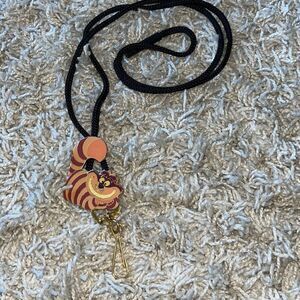 Disney Cast Member  Exclusive Cheshire Cat Alice in Wonderland Bolo Lanyard
